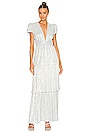 view 1 of 4 x REVOLVE Maze Dress in Silver Sky