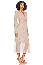 view 2 of 4 Marais Midi Dress in Gold