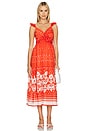 view 1 of 3 Liatris Dress in Red Print