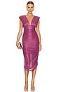 view 1 of 4 Faye Dress in Mulberry