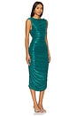 view 3 of 4 VESTIDO MIDI SUPERNOVA in Teal