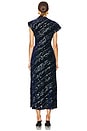 view 3 of 4 VESTIDO MIDI NEPTUNE in Navy