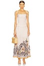 view 1 of 3 Analisa Dress in Ivory Print