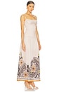 view 2 of 3 Analisa Dress in Ivory Print