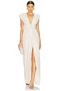 view 4 of 5 Leone Dress in White Pearl