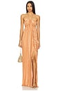 view 1 of 5 Nicola Dress in Caramel