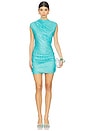 view 1 of 4 Liz Dress in Turquoise