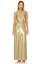 view 1 of 4 Peirce Dress in Gold