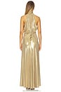 view 3 of 4 Peirce Dress in Gold