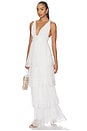 view 1 of 5 MAXIVESTIDO LUNA in White