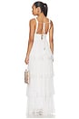 view 4 of 5 MAXIVESTIDO LUNA in White