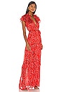 view 3 of 5 Gwen Dress in Red Dot Print