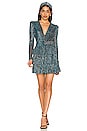 view 4 of 4 x REVOLVE Carry Mini Dress in Multicolor Blue