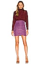 view 4 of 4 Zenobia Skirt in Garnet