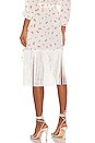 view 3 of 4 Sake Skirt in Ivory Print