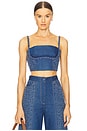 view 1 of 4 BLUSA SIN MANGAS TATE in Dark Blue