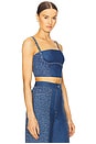 view 2 of 4 BLUSA SIN MANGAS TATE in Dark Blue