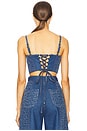 view 3 of 4 BLUSA SIN MANGAS TATE in Dark Blue
