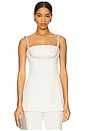 view 1 of 5 Margot Tunic in White Pearl