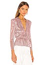 view 2 of 5 Saint Top in Rose Sequin