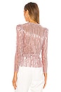 view 3 of 5 Saint Top in Rose Sequin