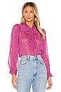 view 2 of 6 Seychelles Top in Pink Print