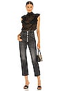 view 4 of 5 BLUSA MARA in Black