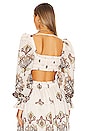 view 3 of 4 Rumi Top in Ivory Print