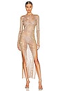 view 1 of 4 Gold Diamonds Maxi Dress in Gold