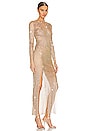 view 2 of 4 Gold Diamonds Maxi Dress in Gold