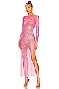 view 1 of 5 Diamonds Maxi Dress in Pink