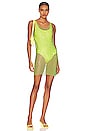 view 1 of 4 Sydney Mini Dress in Neon Green