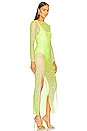 view 2 of 4 Diamonds Maxi Dress in Green