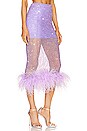 view 2 of 6 x REVOLVE Midi Feathers Skirt in Purple