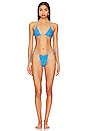 view 1 of 5 Dahlia Bikini Set in Blue Zircon