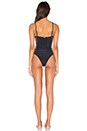 view 3 of 3 Dive One Piece in Solid Black