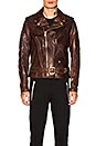 view 2 of 6 BLOUSON PERFECTO in Brown