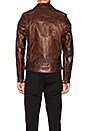 view 5 of 6 BLOUSON PERFECTO in Brown