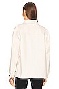 view 3 of 3 Unlined Chore Jacket in Off White