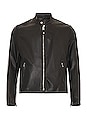 view 1 of 3 Retro Racer Jacket in Black