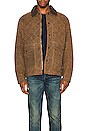 view 3 of 3 Waxed Cotton Hunting Jacket in Khaki