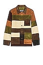 view 1 of 3 Corduroy Patchwork Jacket in Multi