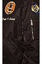 view 7 of 7 Nylon Flight Satin MA-1 in Black