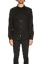 view 3 of 3 CPO Wool Shirt in Black