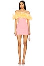 view 1 of 3 Sasha Dress in Pink & Orange