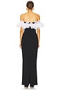 view 3 of 3 Sasha Maxi Dress in Black & White