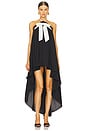 view 4 of 4 Penelope Maxi Dress in Black & White