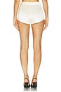 view 4 of 6 Naomi Satin Shorts in Cream