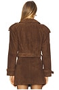 view 3 of 4 Natasha Suede Jacket in Espresso