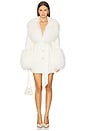 view 1 of 3 Mimi Cashmere Shearling Coat in White